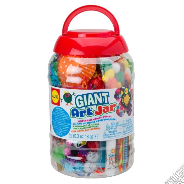 Alex Arte E Colori - Giant Art Jar - Pk3 gioco di Alex Brands