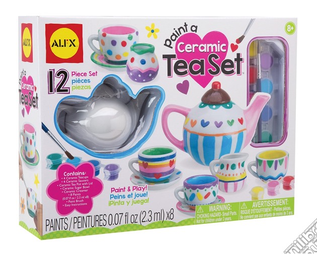 Alex Arte E Colori - Paint A Ceramic Tea Set gioco di Alex Brands