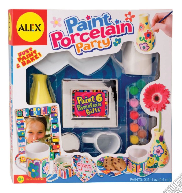 Alex Arte E Colori - Paint Porcelain Party gioco di Alex Brands