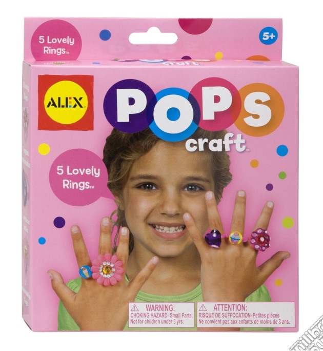 Alex Toys: Arte E Colori - Pops - 5 Lovely Rings gioco di Alex Brands
