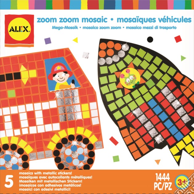 Alex Toys: Prescolare - Zoom Zoom Mosaic gioco di Alex Brands