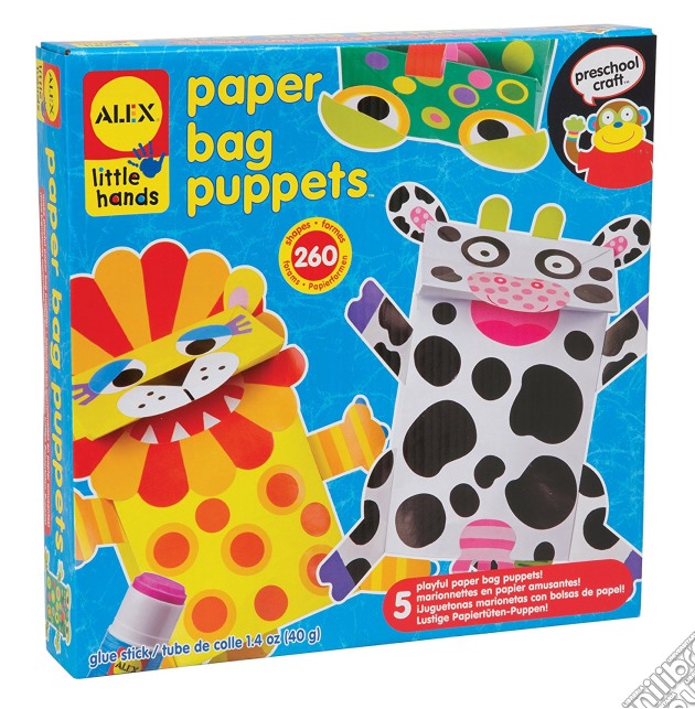 Alex Prescolare - Paper Bag Puppets gioco di Alex Brands