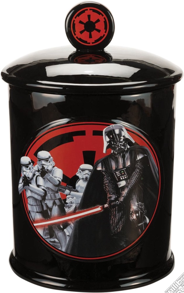 Star Wars - Contenitore Portabiscotti In Ceramica Con Coperchio Darth Vader gioco di Joy Toy