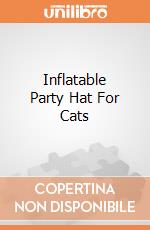 Inflatable Party Hat For Cats gioco di Archie Mcphee