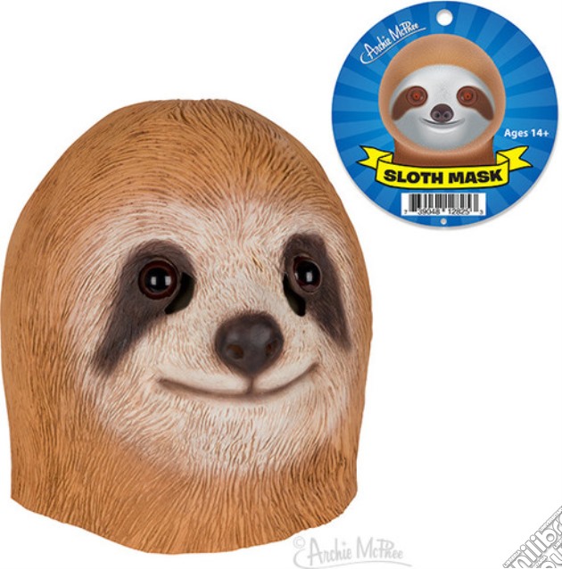 Sloth Mask gioco di Archie Mcphee