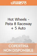 Hot Wheels - Pista 8 Raceway + 5 Auto gioco di Grandi Giochi