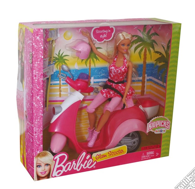 Barbie - Barbie Con Scooter gioco di Grandi Giochi