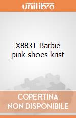 X8831 Barbie pink shoes krist giochi