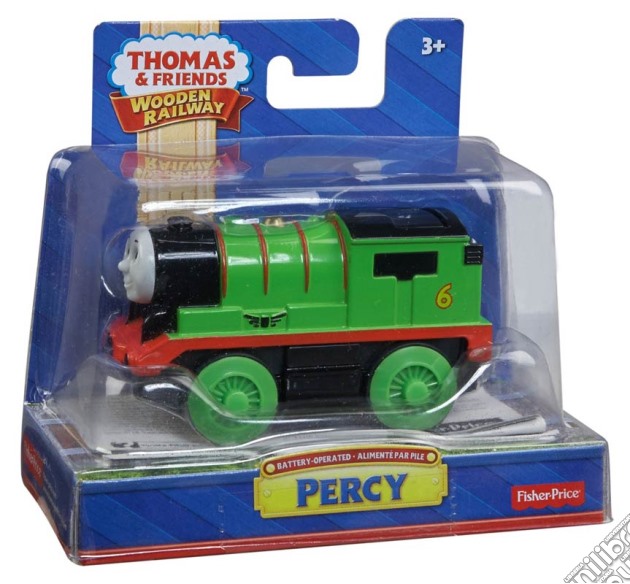 Mattel Y4423 - Thomas And Friends - Wooden Railway - Locomotiva Percy gioco di Mattel