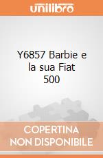 Y6857 Barbie e la sua Fiat 500 giochi