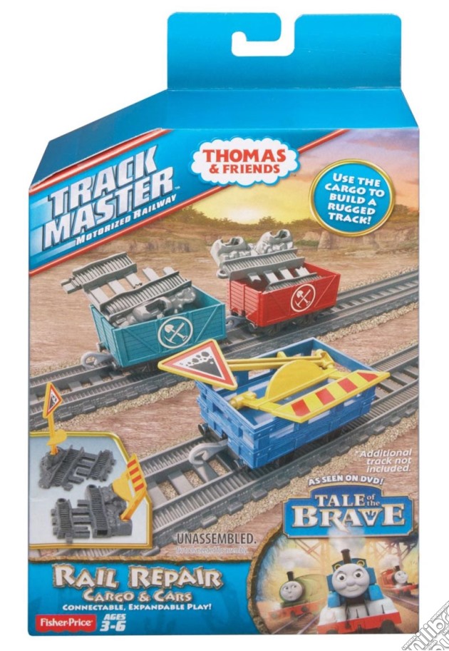 Mattel BDP02 - Thomas And Friends - Track Master - Destinazione Avventura - Riparazione Binari gioco di Mattel