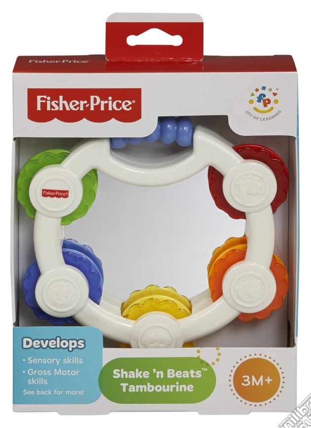 Mattel BLT37 - Fisher Price - Il Tamburello A Sonagli gioco di Fisher Price