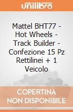 Mattel BHT77 - Hot Wheels - Track Builder - Confezione 15 Pz Rettilinei + 1 Veicolo gioco di Hot Wheels
