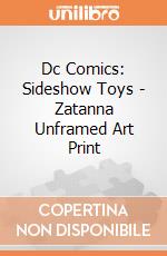 Dc Comics: Sideshow Toys - Zatanna Unframed Art Print gioco