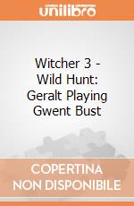Witcher 3 - Wild Hunt: Geralt Playing Gwent Bust