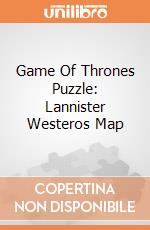 Game Of Thrones Puzzle: Lannister Westeros Map gioco di Dark Horse