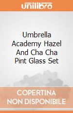 Umbrella Academy Hazel And Cha Cha Pint Glass Set gioco