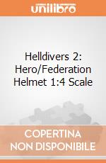Helldivers 2: Hero/Federation Helmet 1:4 Scale giochi