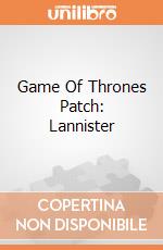 Game Of Thrones Patch: Lannister gioco di Dark Horse