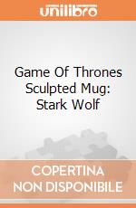 Game Of Thrones Sculpted Mug: Stark Wolf gioco di Dark Horse