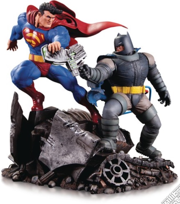 Dc Collectibles - Dkr Batman Vs Superman Mini Battle Statue gioco di Dc Collectibles