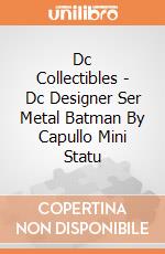 Dc Collectibles - Dc Designer Ser Metal Batman By Capullo Mini Statu gioco