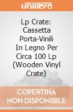 Lp Crate: Cassetta Porta-Vinili In Legno Per Circa 100 Lp (Wooden Vinyl Crate) gioco