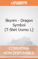 Skyrim - Dragon Symbol (T-Shirt Uomo L) gioco di TimeCity