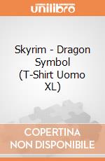 Skyrim - Dragon Symbol (T-Shirt Uomo XL) gioco di TimeCity
