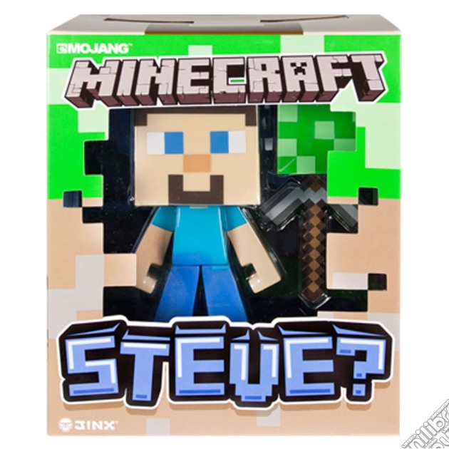 Minecraft - Steve - Personaggio In Plastica 15 Cm gioco di Spin Master