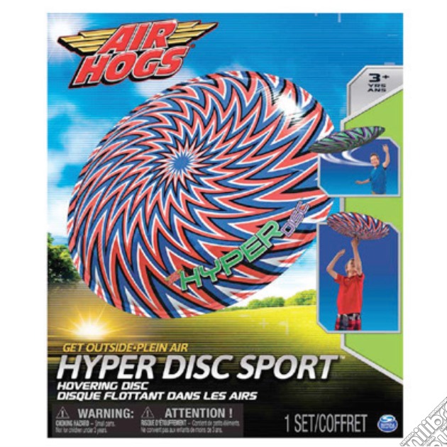 Air Hogs - Hyper Disc - Disco Volante Gonfiabile gioco di Spin Master