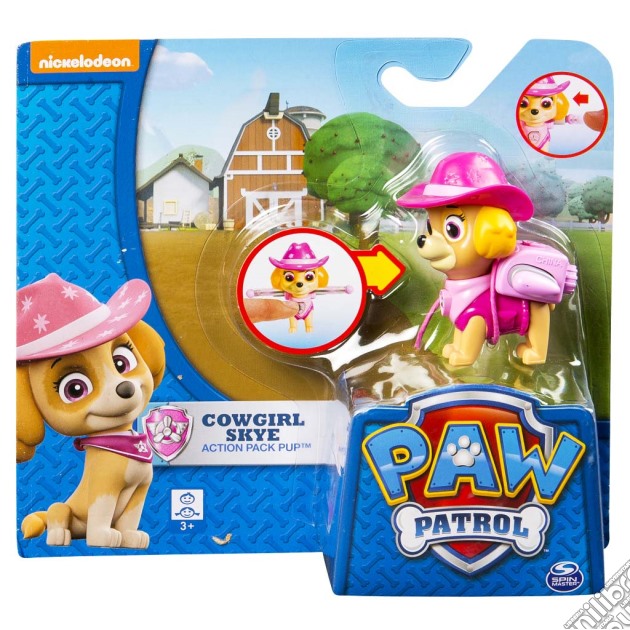 Paw Patrol - Personaggio Con Zainetto Salvataggio A Tema (un articolo senza possibilità di scelta) gioco di Spin Master