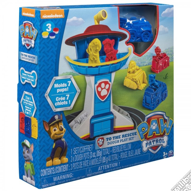 Paw Patrol - Dough Play Set - Pasta Modellabile Con Formine gioco di Spin Master