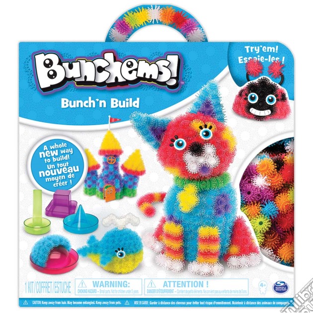 Bunchems - Bunch 'N Build - Kit Con Formine gioco di Spin Master