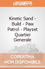 Kinetic Sand - Build - Paw Patrol - Playset Quartier Generale gioco
