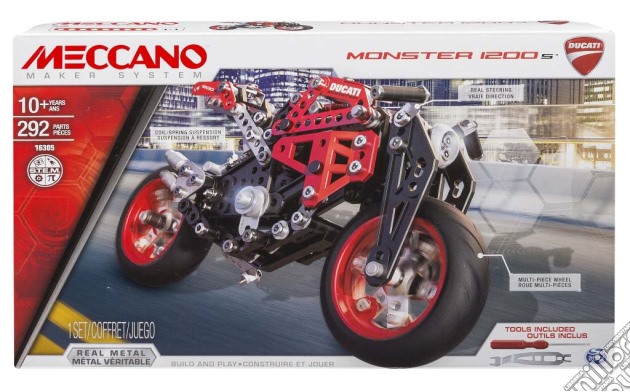 Meccano - Elite Moto Ducati 292 Pz gioco di Spin Master