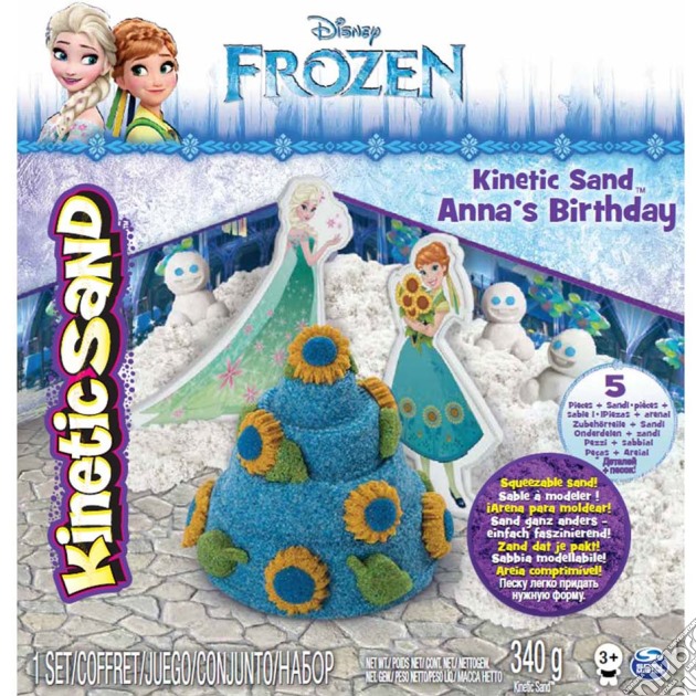 Kinetic Sand - Frozen - Il Compleanno Di Anna gioco di Spin Master