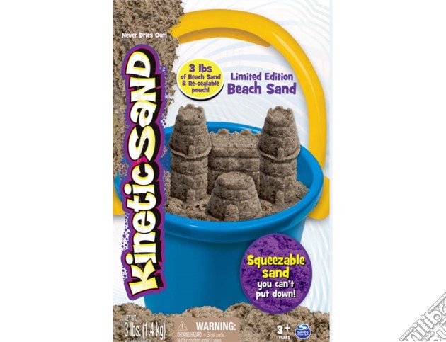 Kinetic Sand - Confezione Sabbia Effetto Bagnoasciuga gioco