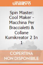 Spin Master: Cool Maker - Macchina Per Braccialetti & Collane Kumikreator 2 In 1 gioco di Spin Master