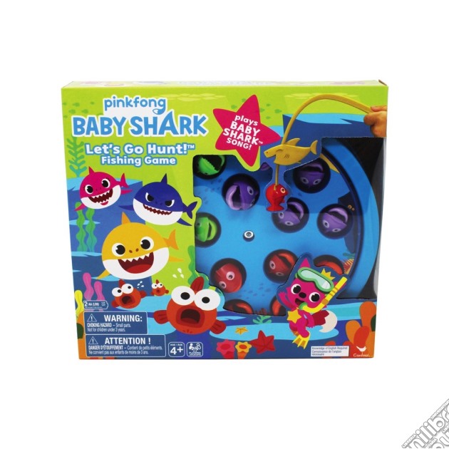 Spin Master 6054916 - Baby Shark - Fishing Game, Con Melodia E Canzone Di Baby Shark gioco di Spin Master