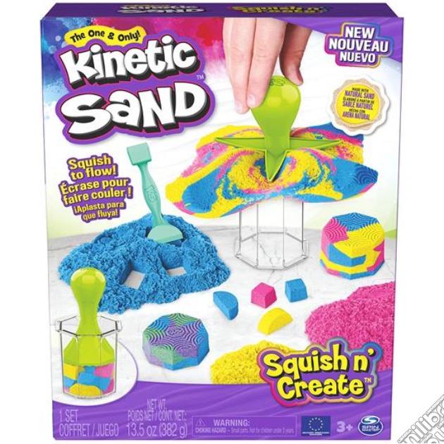 Kinetic Sand: Spin Master - Playset Squish N' Create gioco
