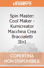 Spin Master: Cool Maker - Kumicreator Macchina Crea Braccialetti 3In1 gioco