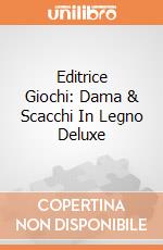 Editrice Giochi: Dama & Scacchi In Legno Deluxe gioco