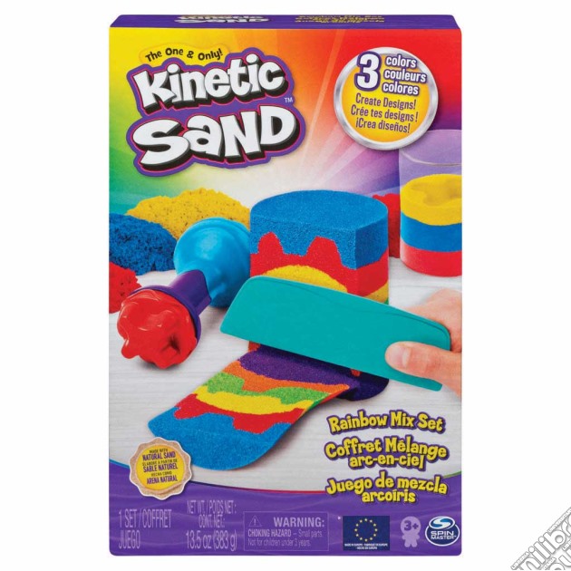 Kinetic Sand: Playset Sabbie Arcobaleno gioco