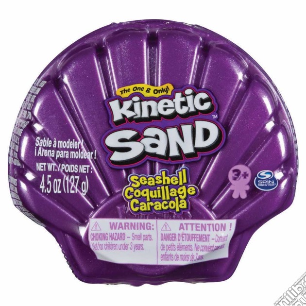Spin Master 6054245 - Kinetic Sand - Conchiglia Colorata (Assortimento) gioco