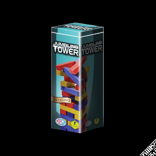 Jumbling Tower A Colori In Legno gioco di Editrice Giochi