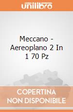 Meccano - Aereoplano 2 In 1 70 Pz gioco di Spin Master