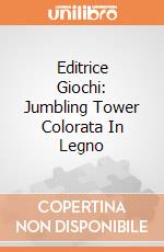 Editrice Giochi: Jumbling Tower Colorata In Legno gioco