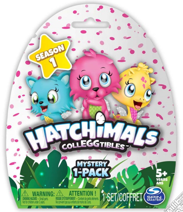 Display 15 Pz - Hatchimals - Colleggtibles - Mystery 1-Pack - Uovo Con Uccellino 4 Cm gioco di Spin Master