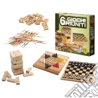 6 Giochi Riuniti - Dama, Scacchi, Dama Cinese, Domino, Shangai, Jumbling In Legno gioco di Editrice Giochi